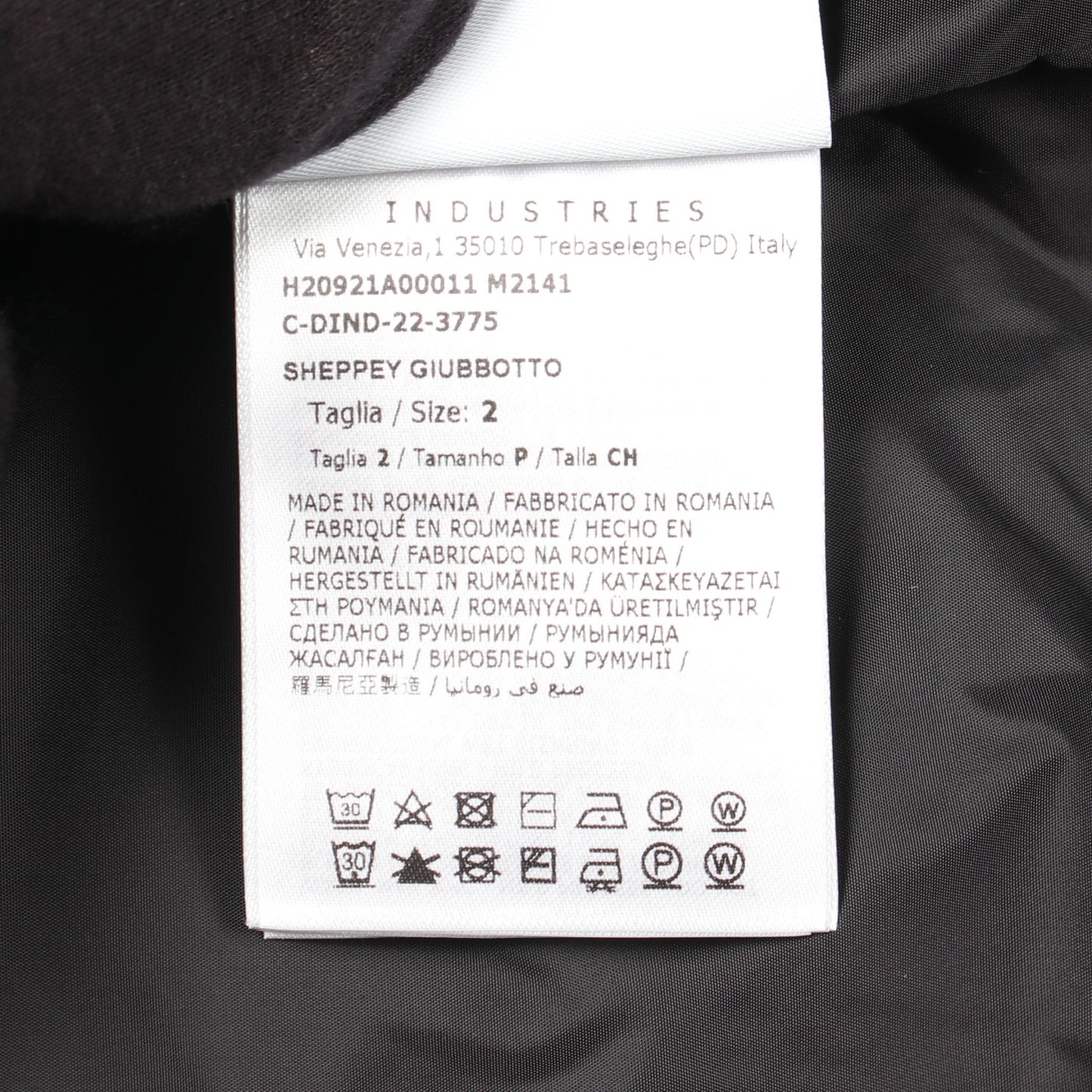GENIUS 2 MONCLER 1952 SHEPPEY フード付き ナイロンジャケット ナイロン ブラック モンクレール