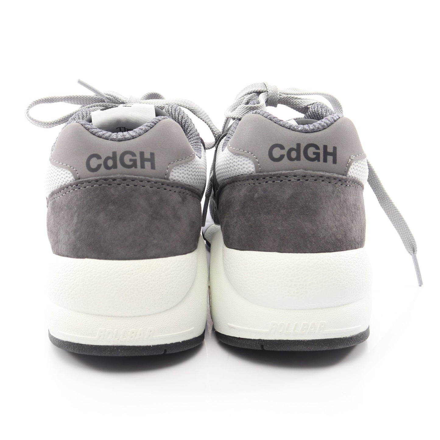NEW BALANCE × COMME des GARCONS HOMME スニーカー スエード ファブリック グレー ホワイト ニューバランス