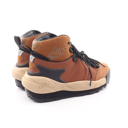 NIKE × Sacai MAGMASCAPE SP ハイカットスニーカー スエード レザー ブラウン ブラック ナイキ