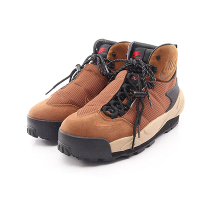 NIKE × Sacai MAGMASCAPE SP ハイカットスニーカー スエード レザー ブラウン ブラック ナイキ