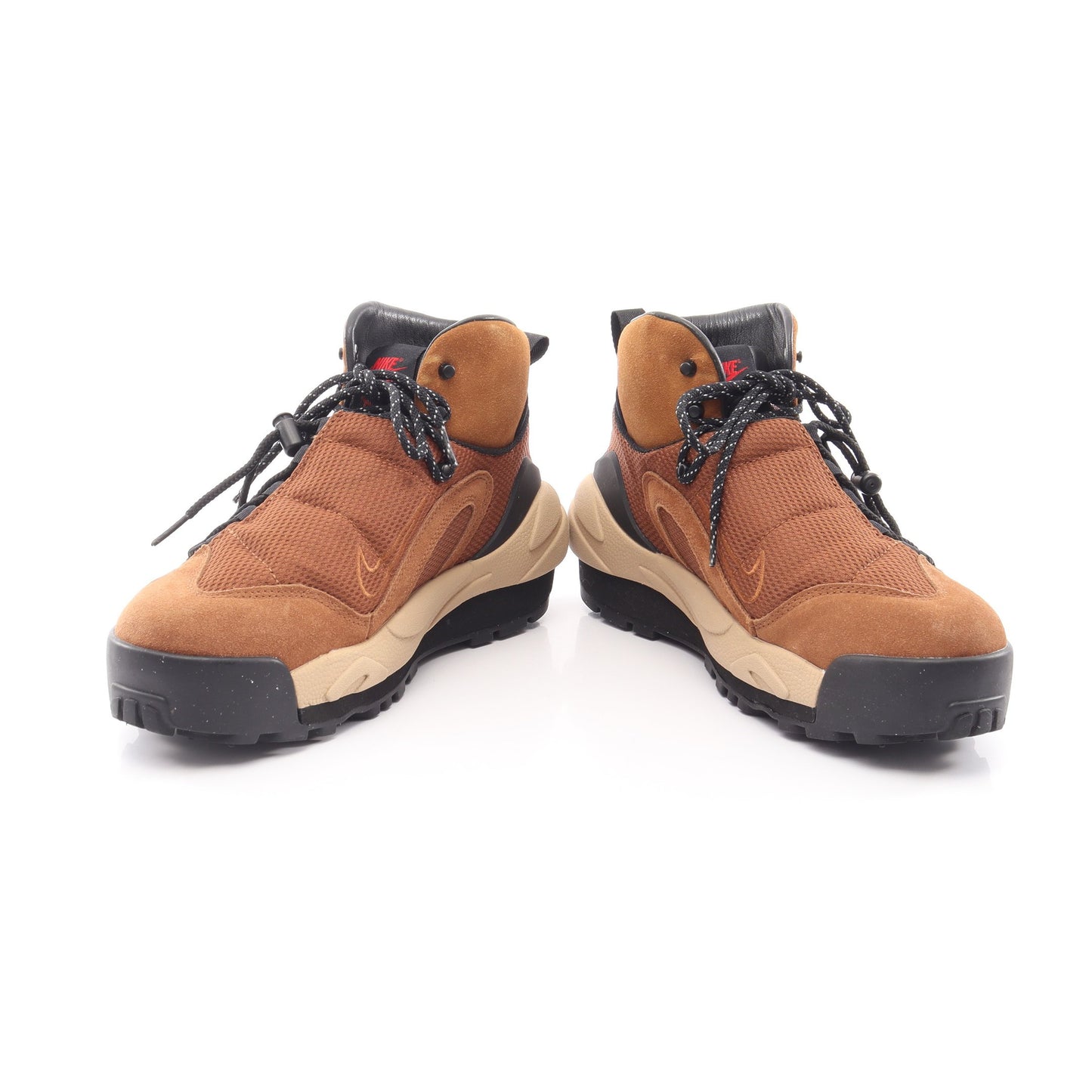 NIKE × Sacai MAGMASCAPE SP ハイカットスニーカー スエード レザー ブラウン ブラック ナイキ