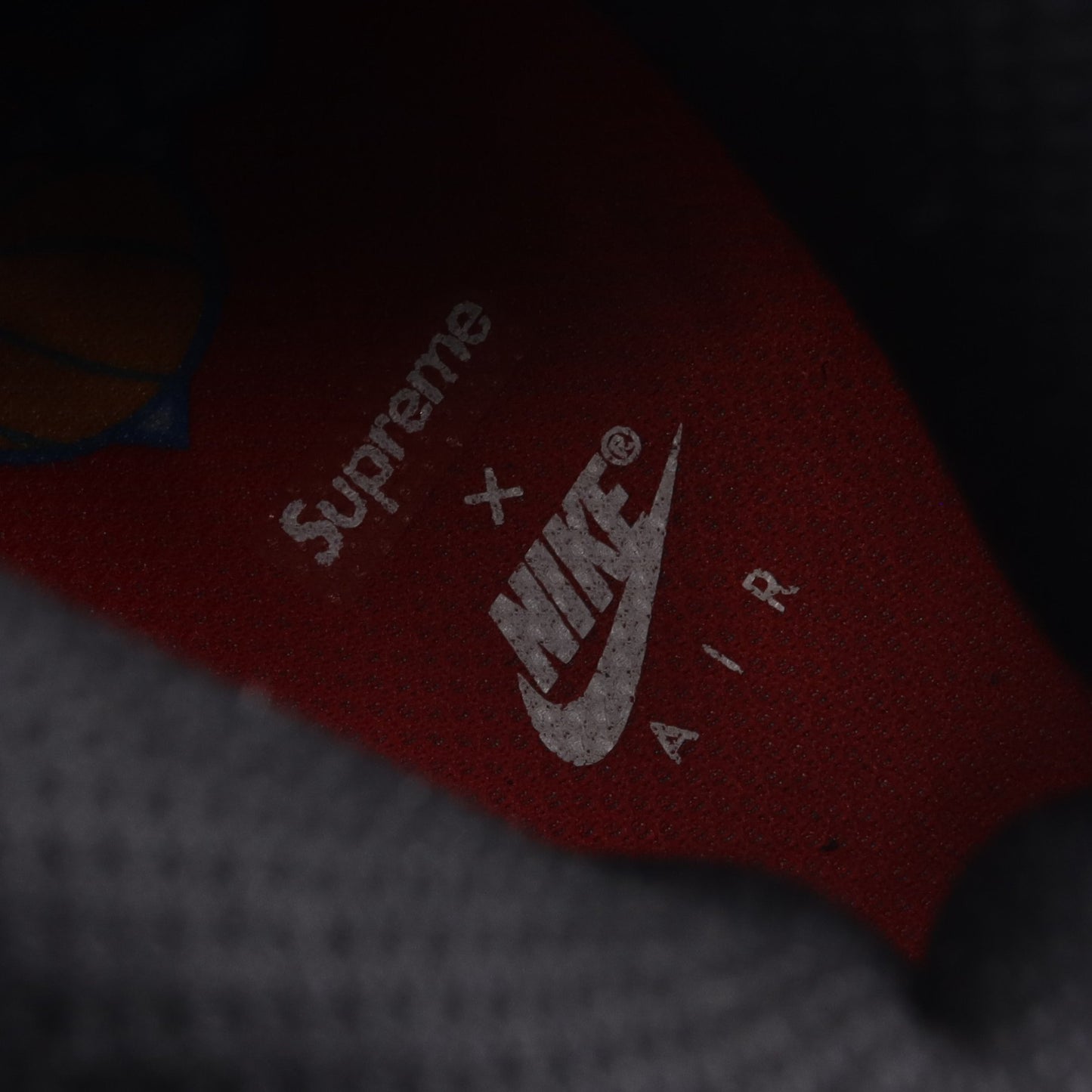 NIKE × Supreme NBA Air Force 1 Mid ’07 スニーカー フェイクレザー ブラック マルチカラー ナイキ