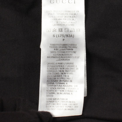ブレードロゴ 半袖Tシャツ コットン ブラック グッチ