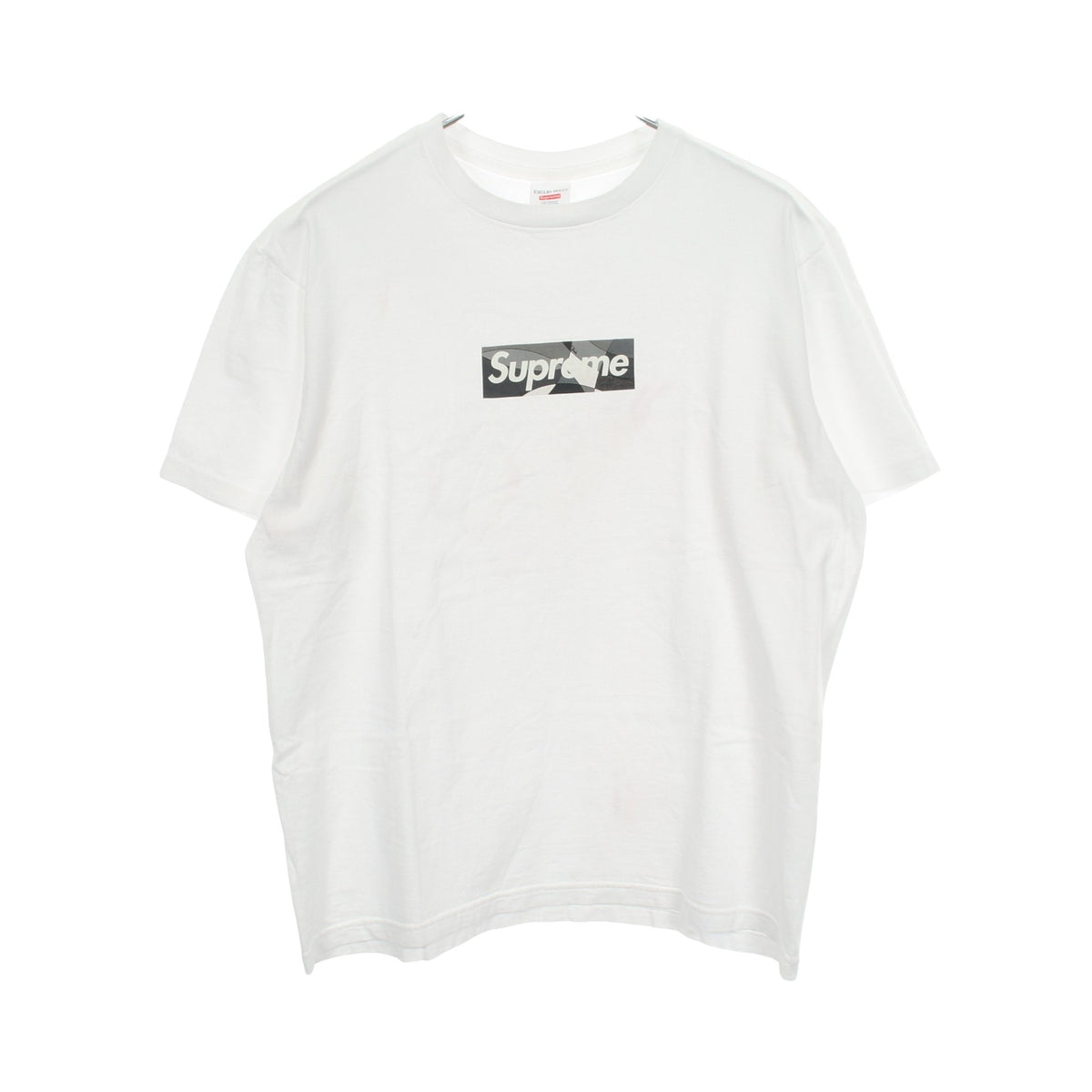 Emilio Pucci Box Logo 半袖Tシャツ コットン ホワイト シュプリーム トップス Supreme