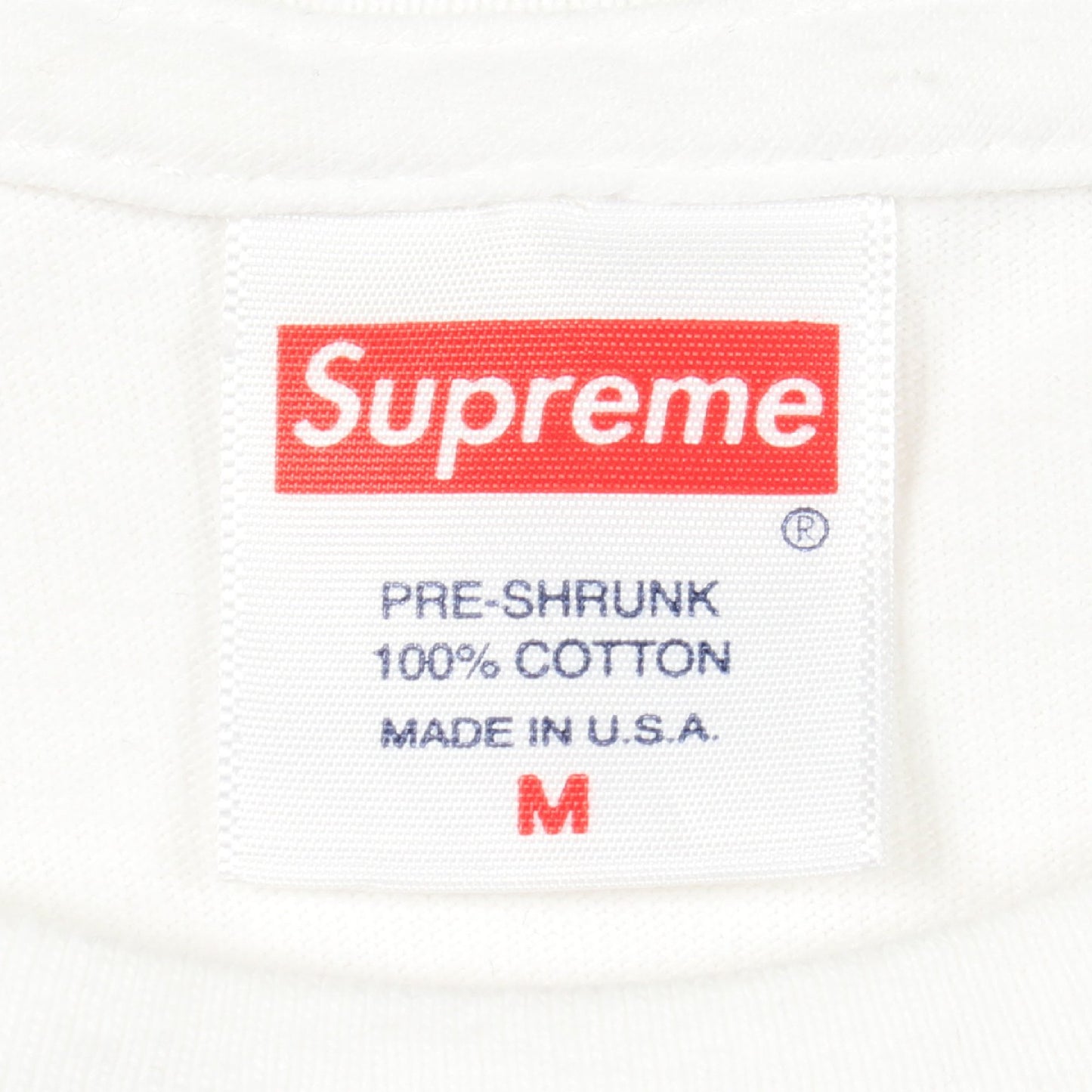 Supreme × THE NORTH FACE One World Tee 半袖Tシャツ コットン ホワイト シュプリーム