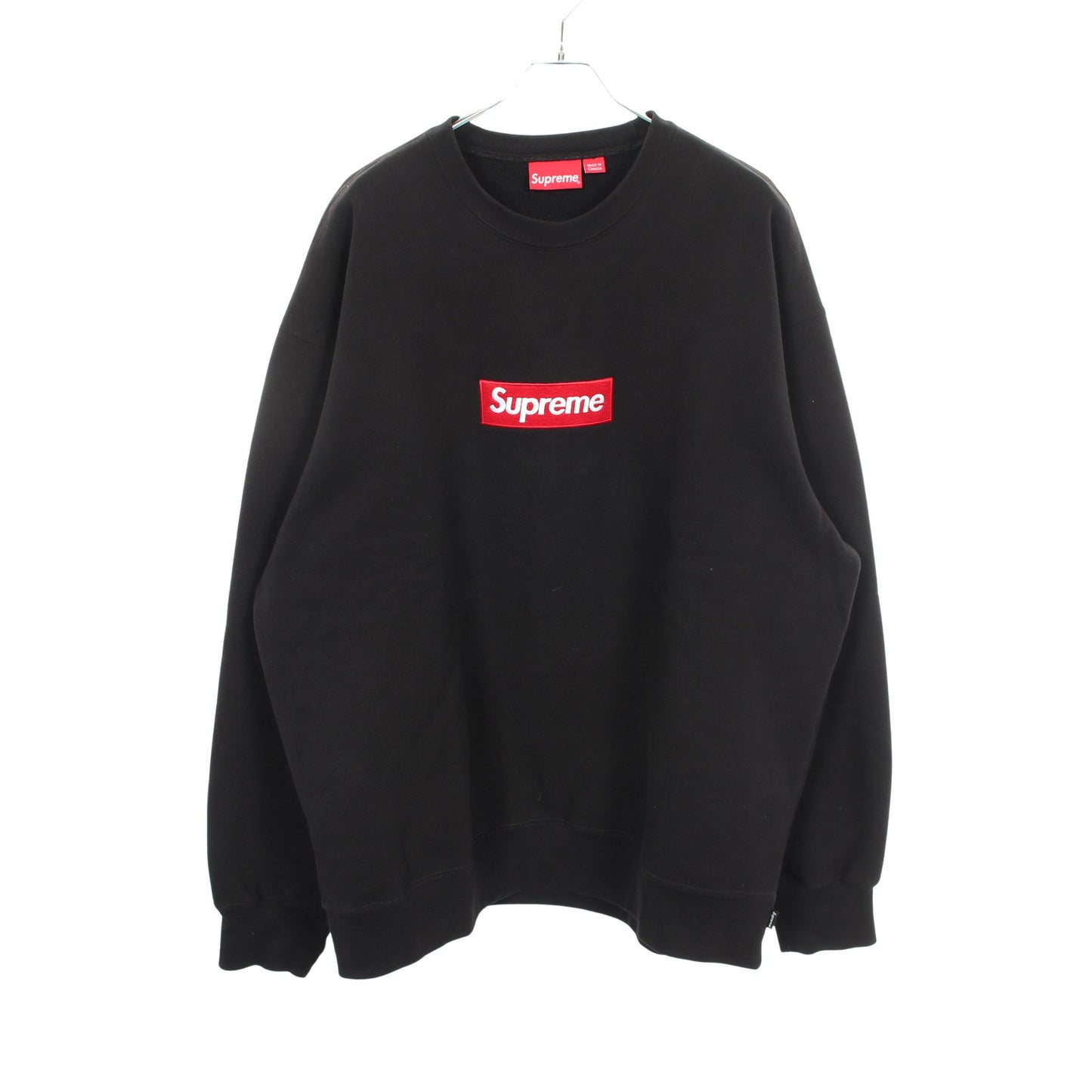 Box Logo Crewneck スウェットシャツ コットン ブラック シュプリーム トップス Supreme