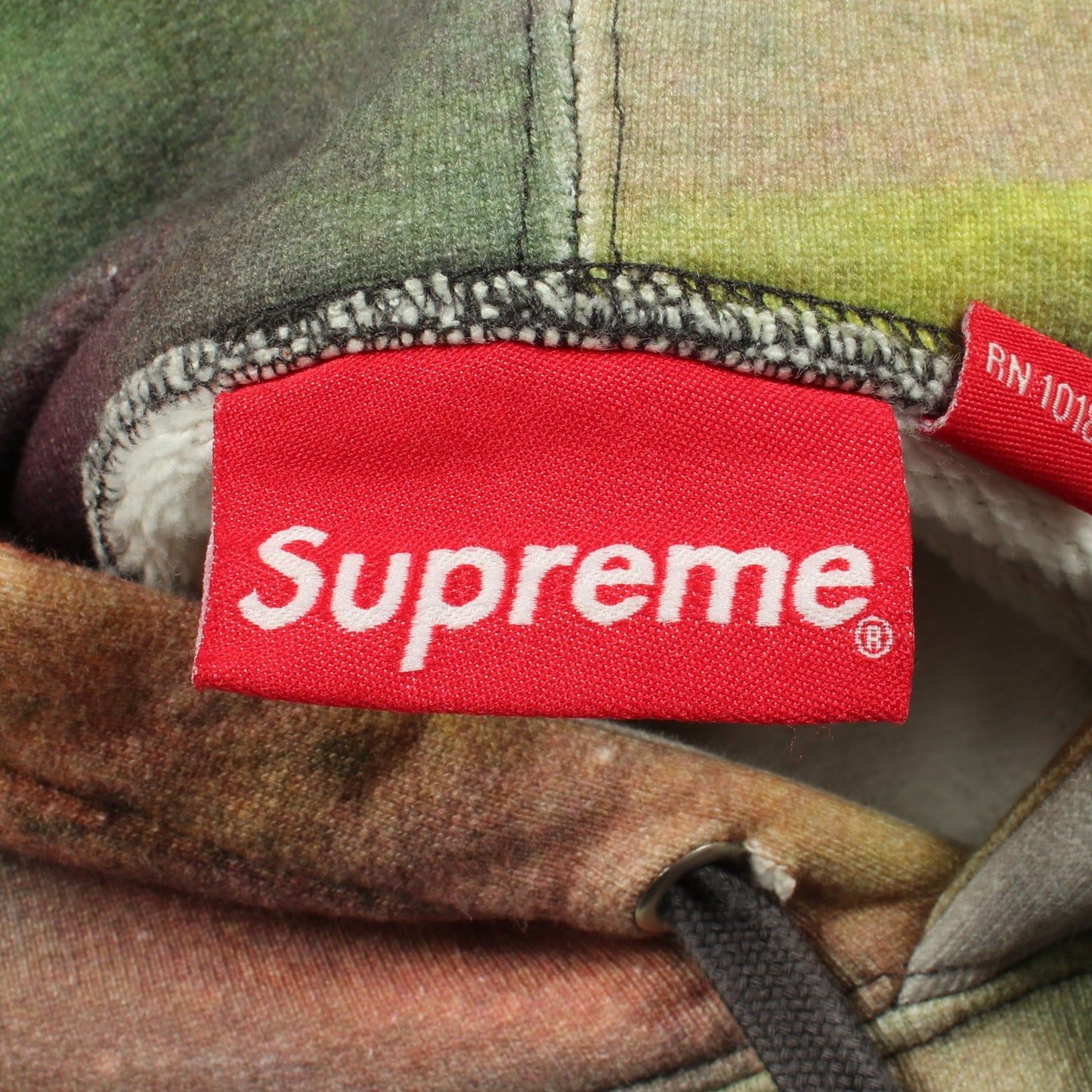 Rammellzee Hooded Sweatshirt グラフィックプリント 裏起毛 プルオーバーパーカー コットン マルチカラー シュプリーム