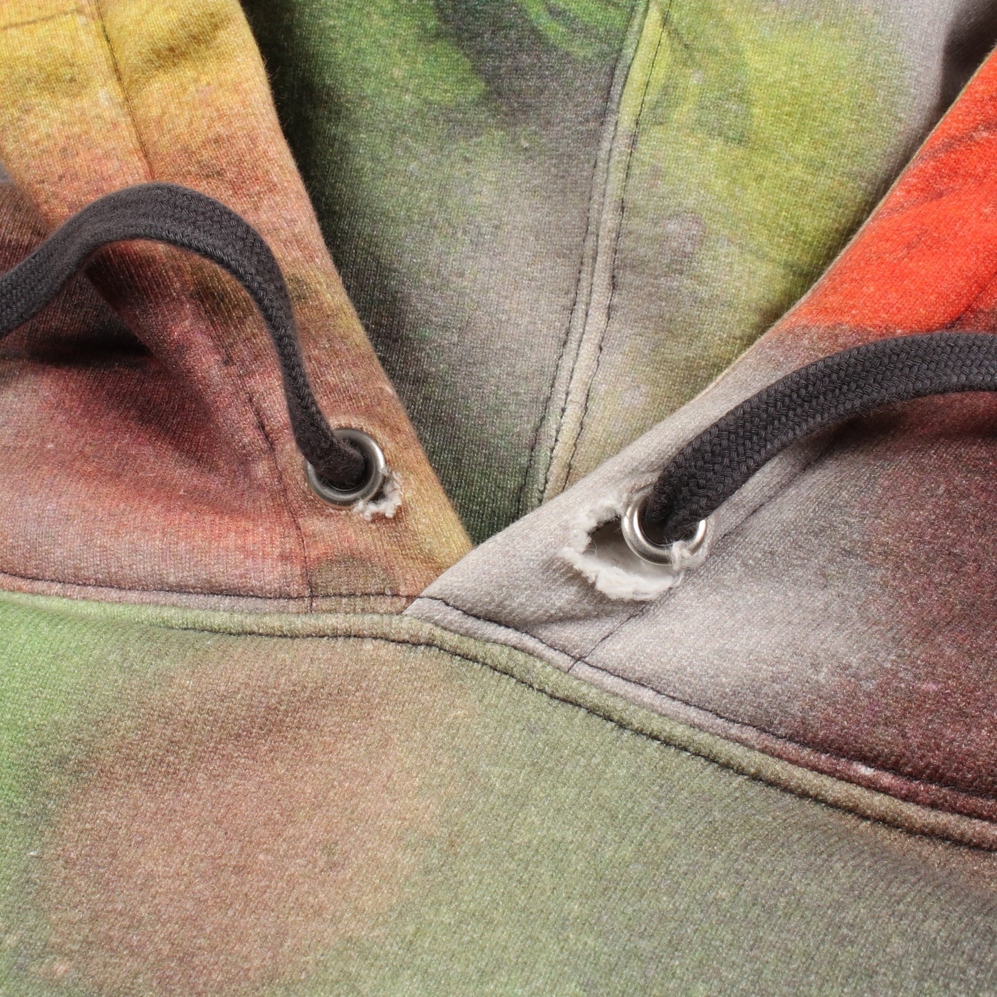 Rammellzee Hooded Sweatshirt グラフィックプリント 裏起毛 プルオーバーパーカー コットン マルチカラー シュプリーム