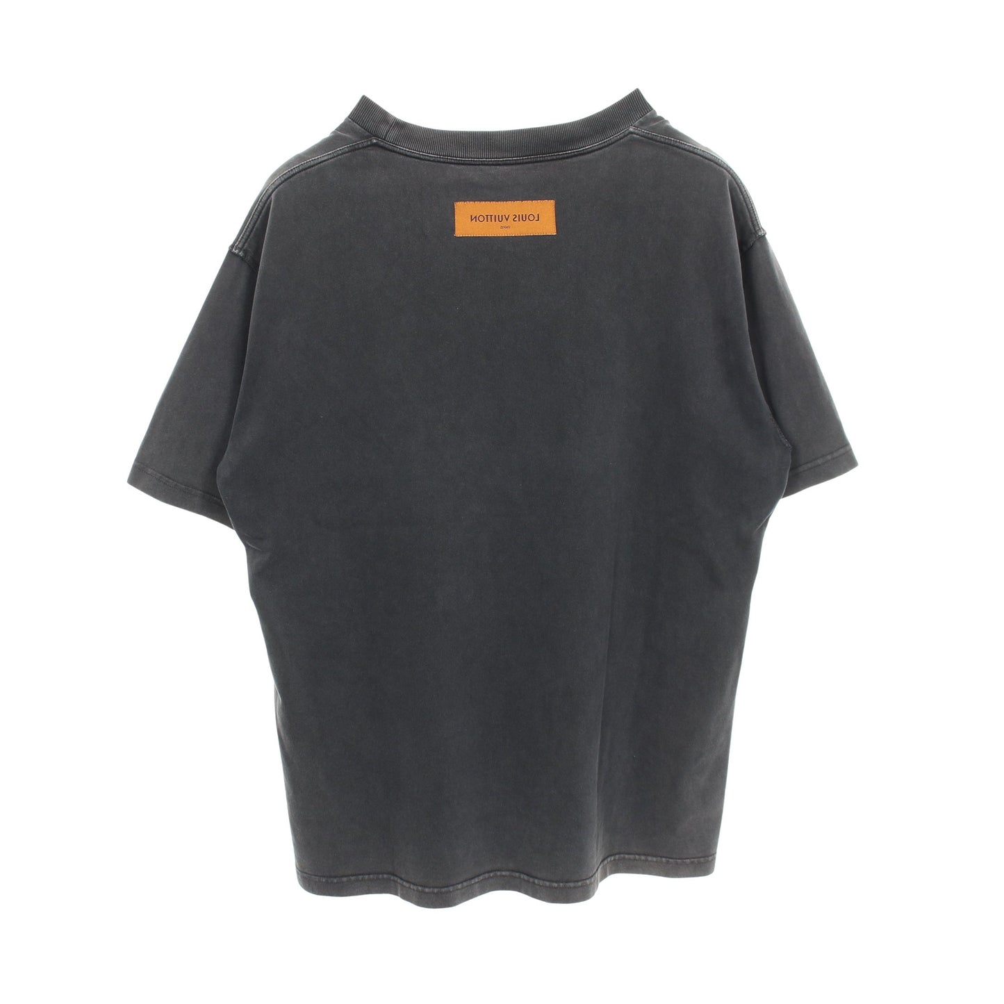 Plain Rainbow インサイドアウト 半袖Tシャツ コットン グレー ルイヴィトン