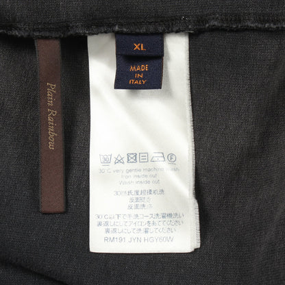 Plain Rainbow インサイドアウト 半袖Tシャツ コットン グレー ルイヴィトン