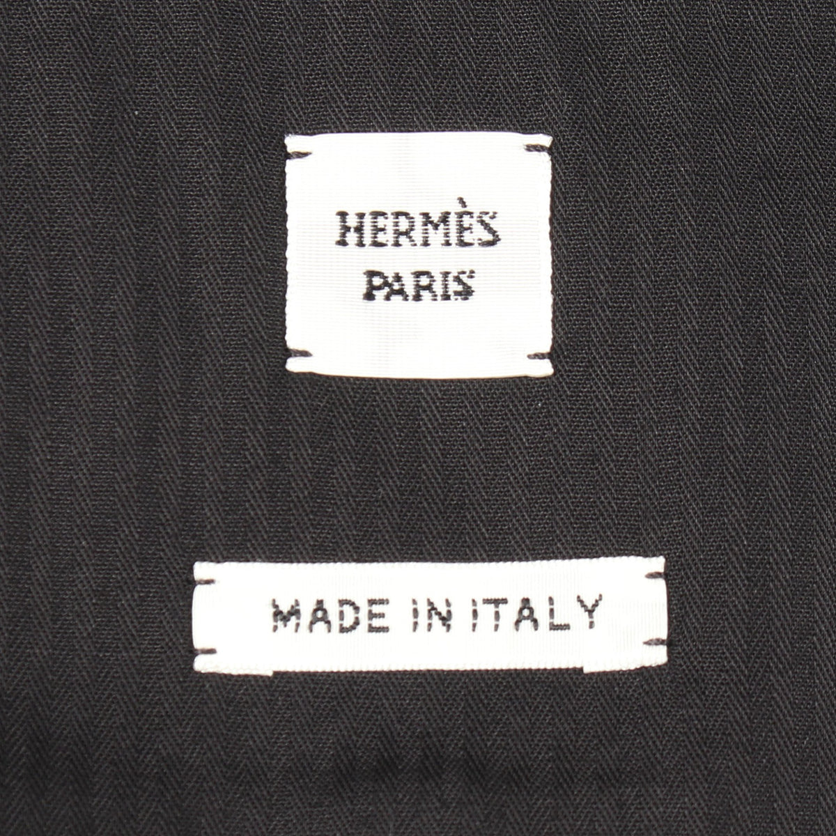 セリエボタン ノースリーブ ラップワンピース コットン ブラック エルメス ワンピース HERMES