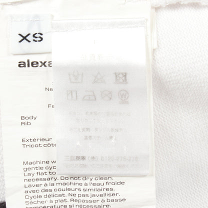 スウェット セットアップ コットン ホワイト アレキサンダーワン