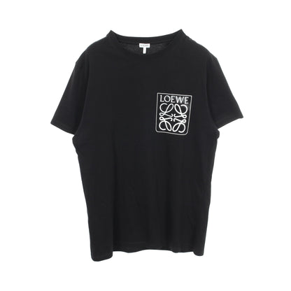アナグラム 半袖Tシャツ コットン ブラック ロエベ