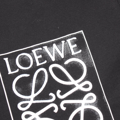 アナグラム 半袖Tシャツ コットン ブラック ロエベ