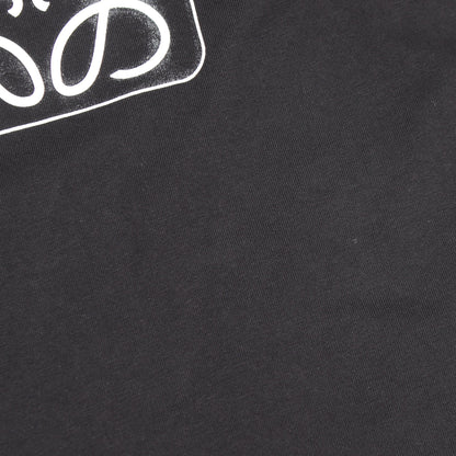 アナグラム 半袖Tシャツ コットン ブラック ロエベ