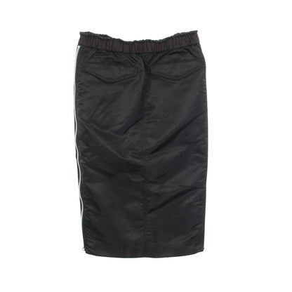 Nylon Twill Skirt スカート ナイロン ブラック サカイ