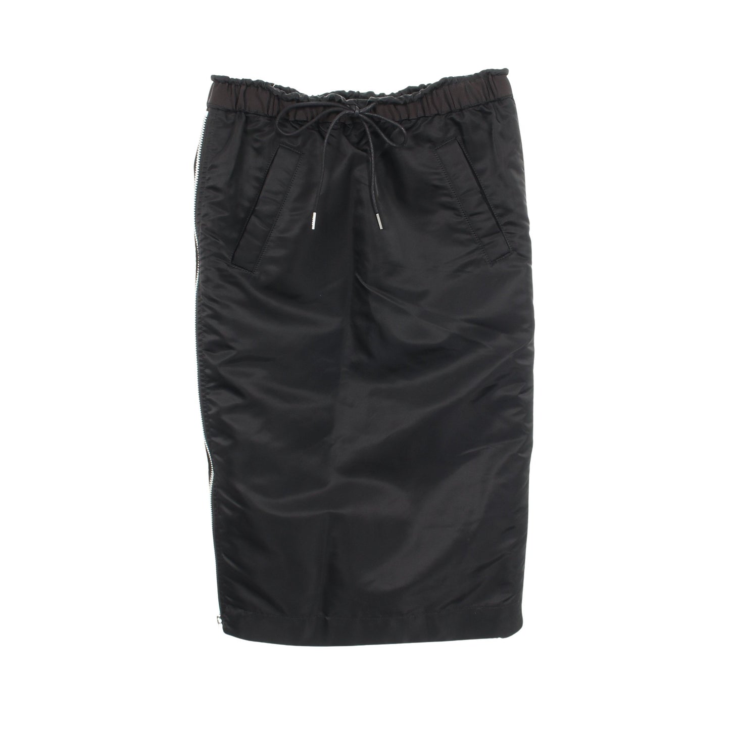 Nylon Twill Skirt スカート ナイロン ブラック サカイ