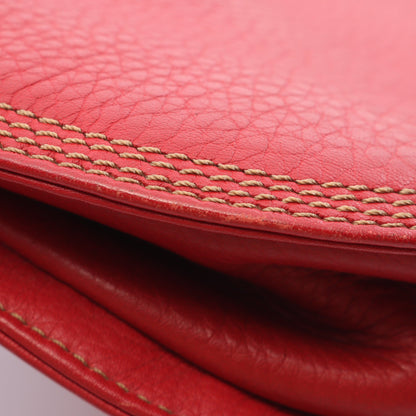 アナグラム ショルダーバッグ レザー レッド ロエベ バッグ LOEWE
