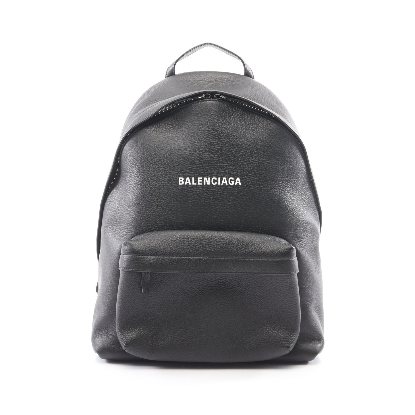 EVERYDAY BACKPACK エブリデイ バックパック リュックサック レザー ブラック バレンシアガ