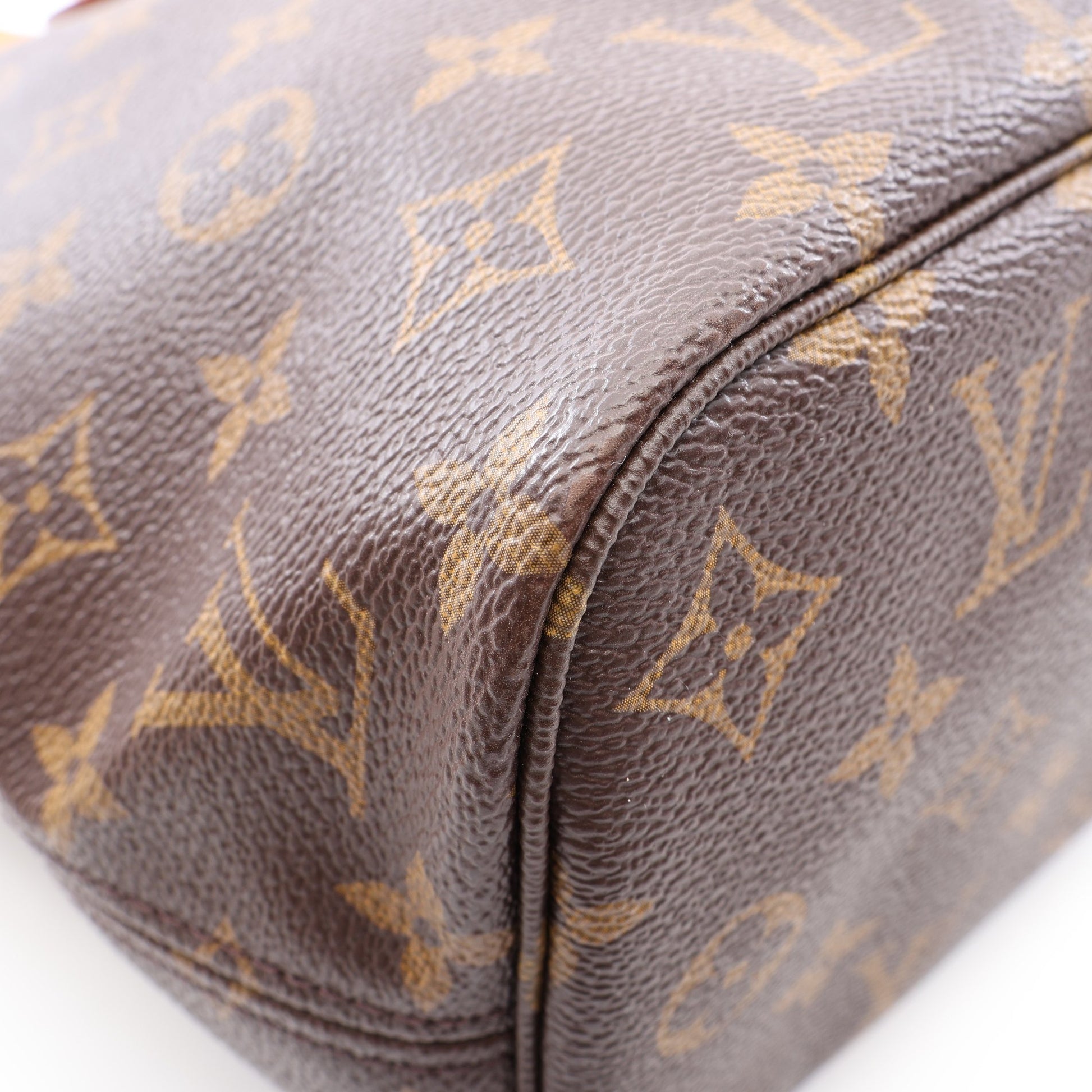 ネヴァーフルPM モノグラム ピヴォワンヌ ハンドバッグ トートバッグ PVC レザー ブラウン ルイヴィトン バッグ LOUIS VUITTON