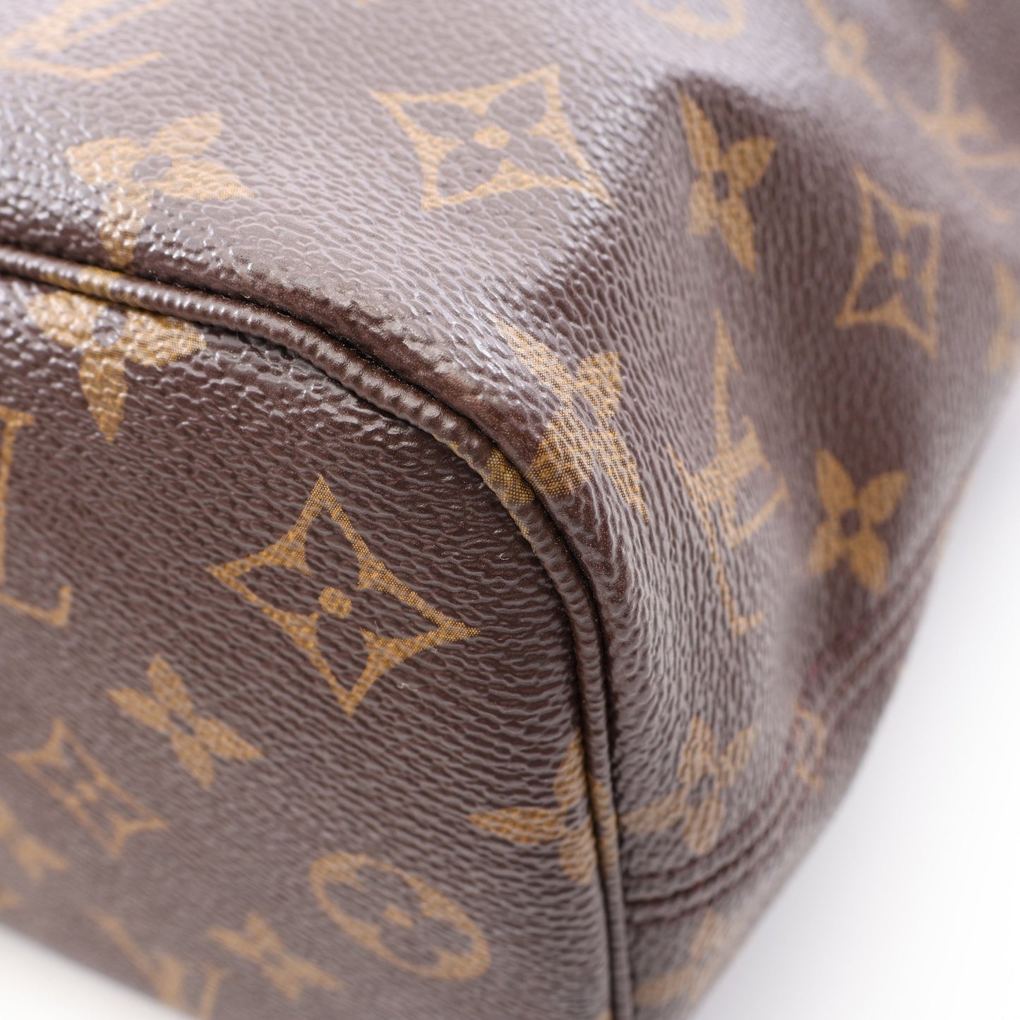 ネヴァーフルPM モノグラム ピヴォワンヌ ハンドバッグ トートバッグ PVC レザー ブラウン ルイヴィトン バッグ LOUIS VUITTON