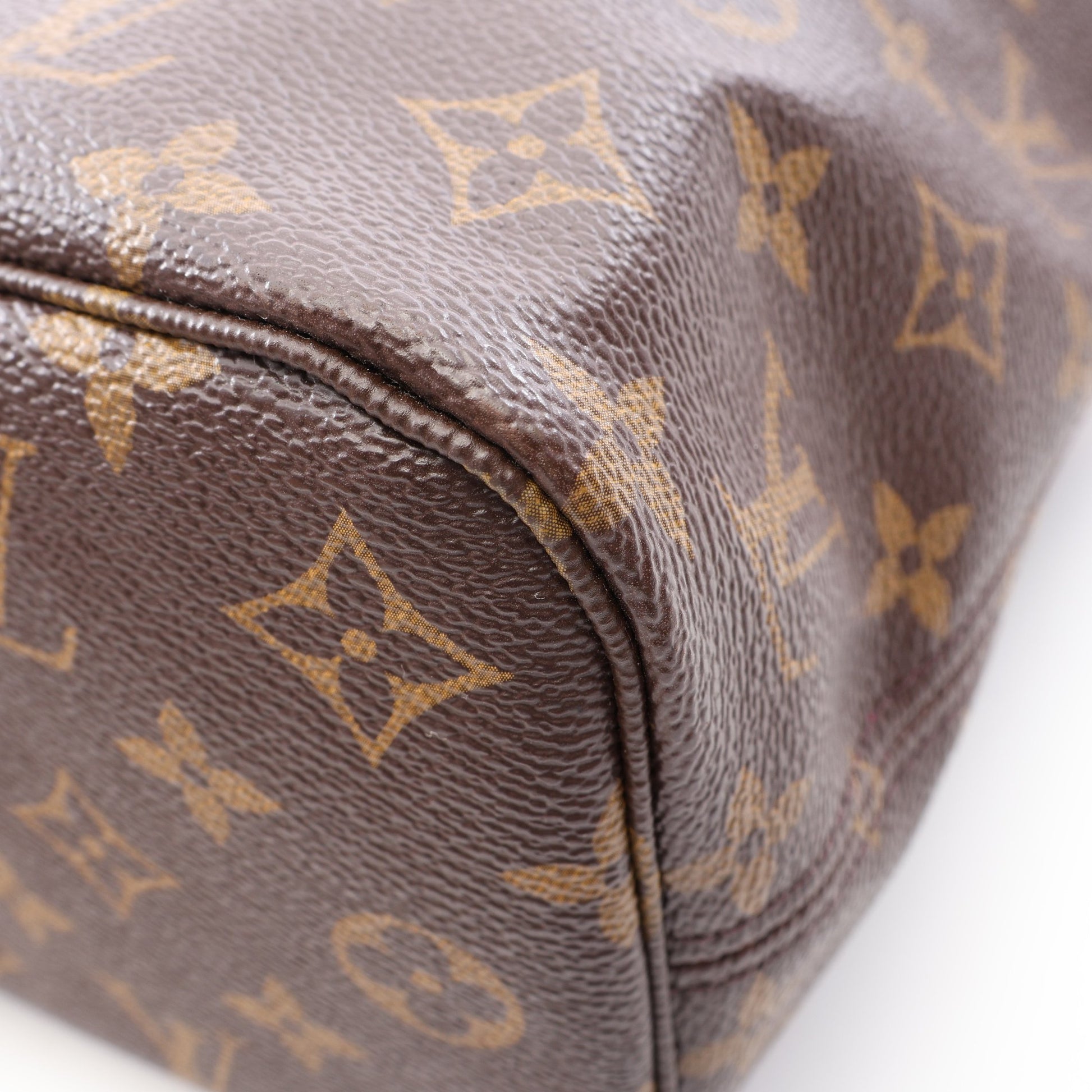 ネヴァーフルPM モノグラム ピヴォワンヌ ハンドバッグ トートバッグ PVC レザー ブラウン ルイヴィトン バッグ LOUIS VUITTON