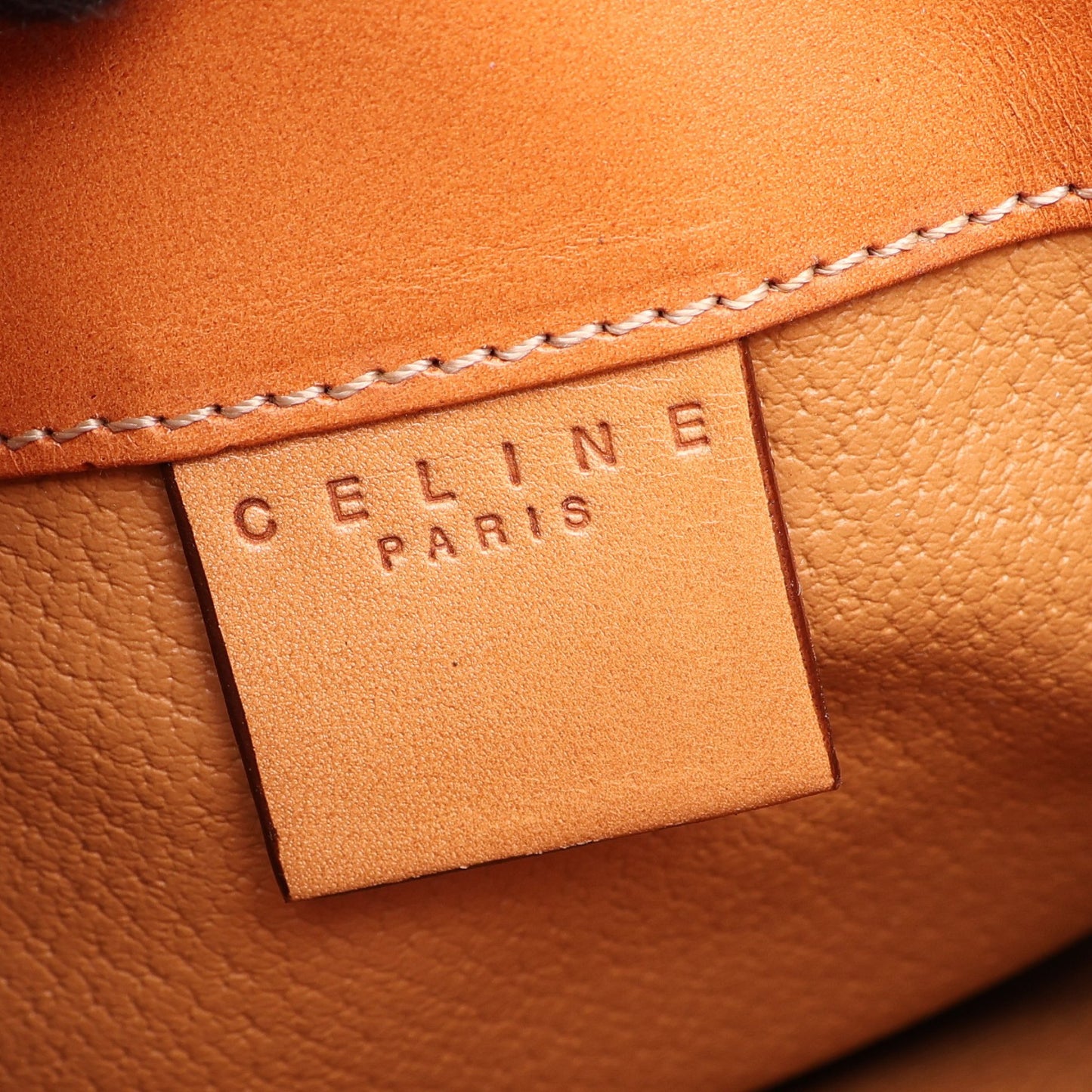 マカダム ワンショルダーバッグ ワンショルダーバッグ PVC レザー ブラウン ダークブラウン セリーヌ バッグ CELINE