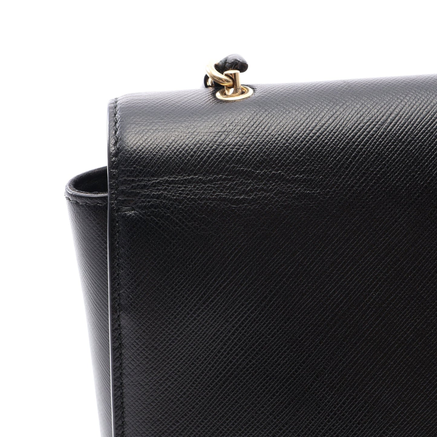 ヴァラ リボン チェーンショルダーバッグ レザー ブラック サルヴァトーレフェラガモ バッグ Salvatore Ferragamo