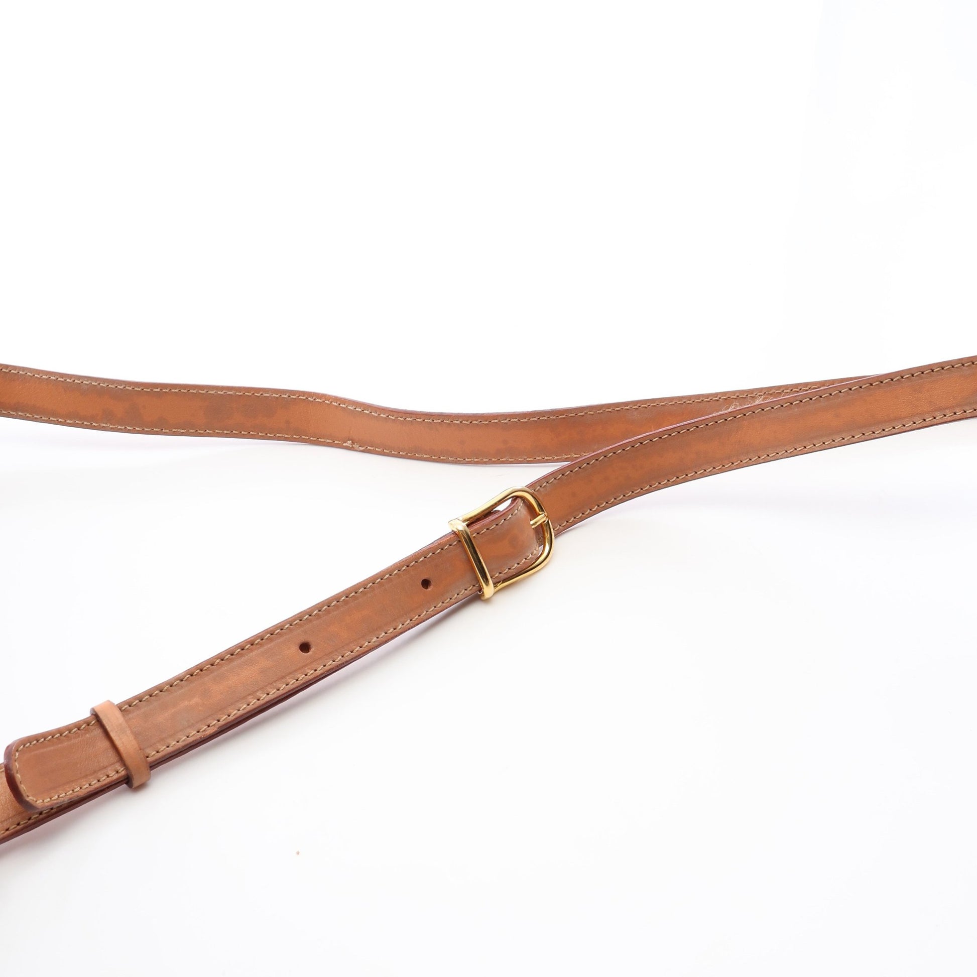 マカダム ショルダーバッグ ショルダーバッグ PVC レザー ダークブラウン ベージュ セリーヌ バッグ CELINE