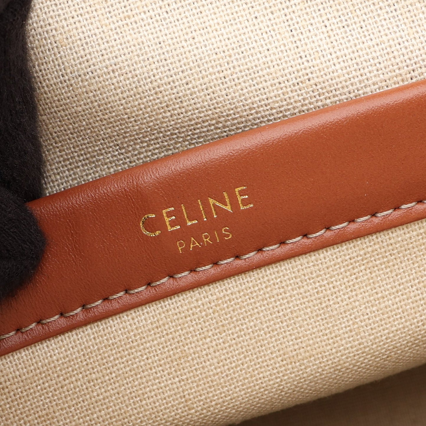 SMALL CABAS スモール カバ タイス 2WAY ハンドバッグ トートバッグ キャンバス レザー ベージュ アイボリー ブラック セリーヌ バッグ CELINE