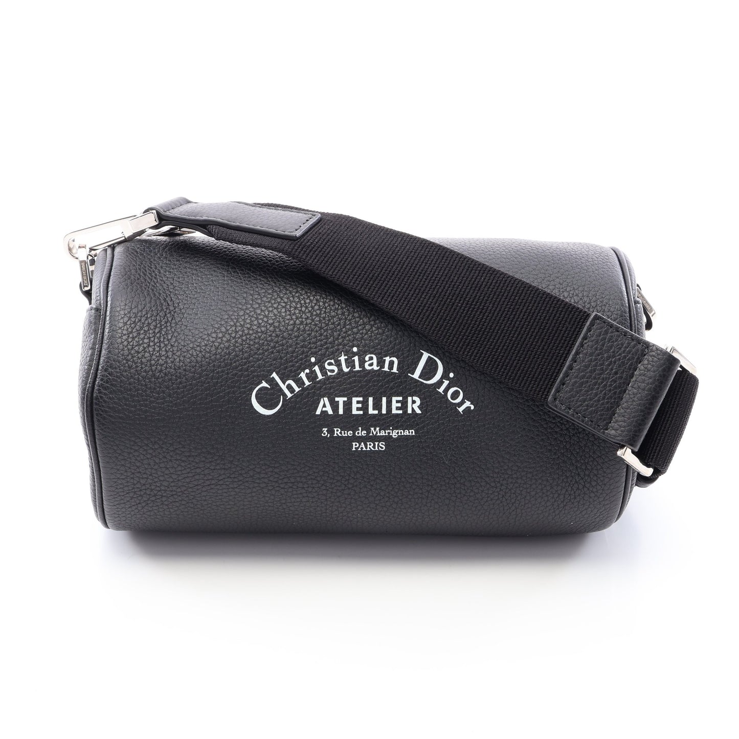 アトリエ ローラー ショルダーバッグ レザー ブラック ディオールオム バッグ Dior HOMME