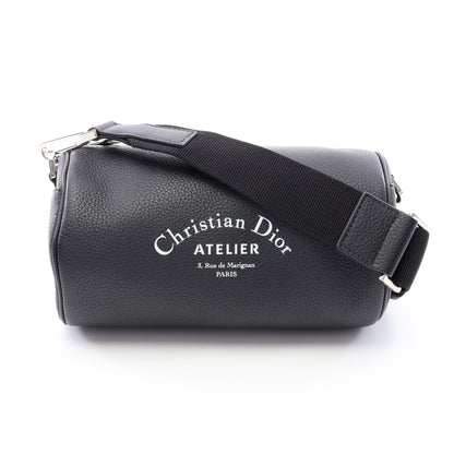アトリエ ローラー ショルダーバッグ レザー ブラック ディオールオム バッグ Dior HOMME