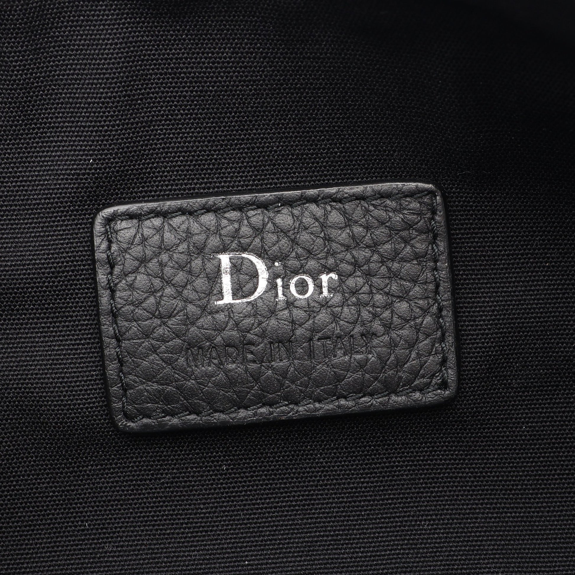 アトリエ ローラー ショルダーバッグ レザー ブラック ディオールオム バッグ Dior HOMME