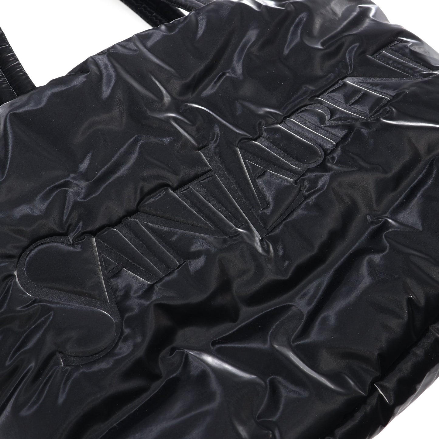 SAINT LAURENT トート ハンドバッグ トートバッグ ナイロン ブラック サンローランパリ
