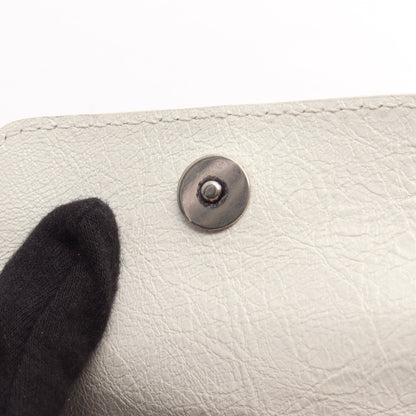 SUPERBUSY SLING BAG ス ーパービジー ショルダーバッグ レザー ホワイト バレンシアガ