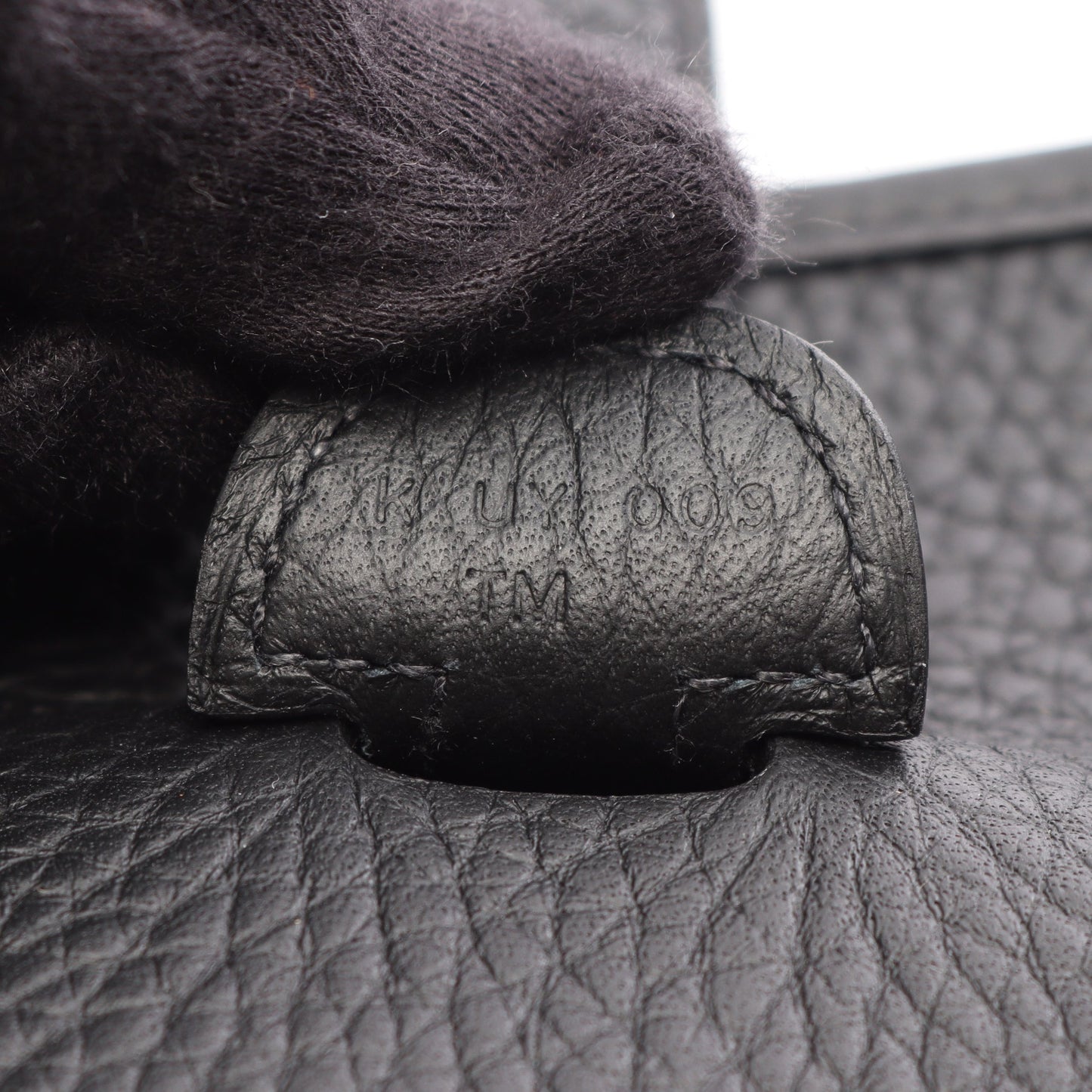エヴリン 3 トロワ PM ショルダーバッグ トリヨンクレマンス ブラック シルバー金具 K刻印 エルメス