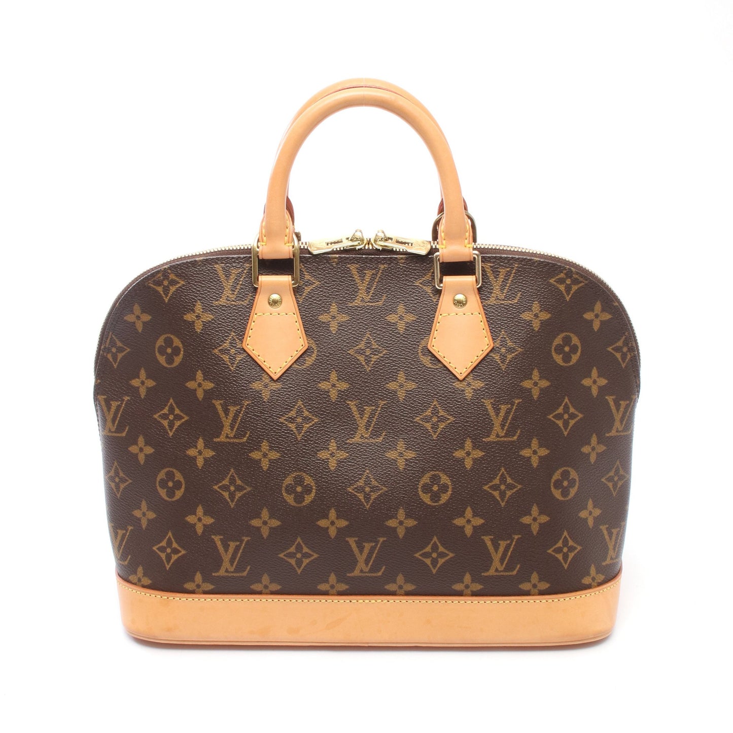 アルマPM モノグラム ハンドバッグ PVC レザー ブラウン ルイヴィトン バッグ LOUIS VUITTON