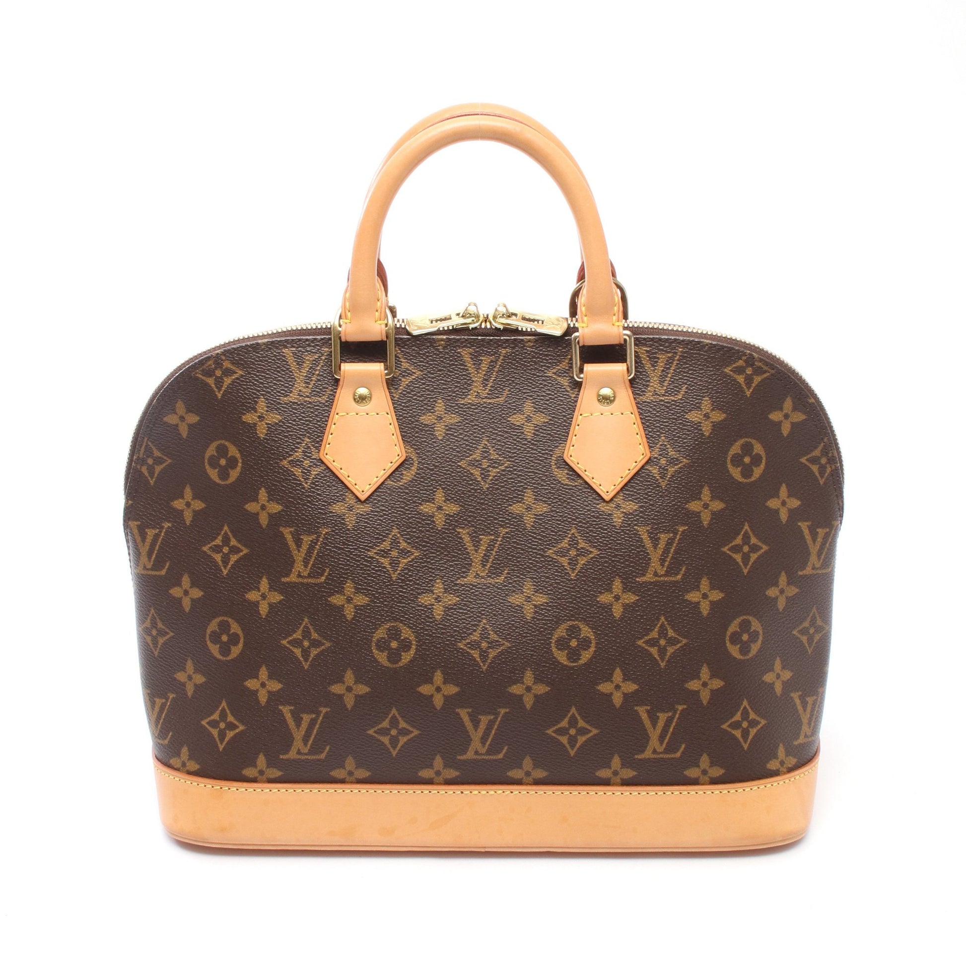アルマPM モノグラム ハンドバッグ PVC レザー ブラウン ルイヴィトン バッグ LOUIS VUITTON