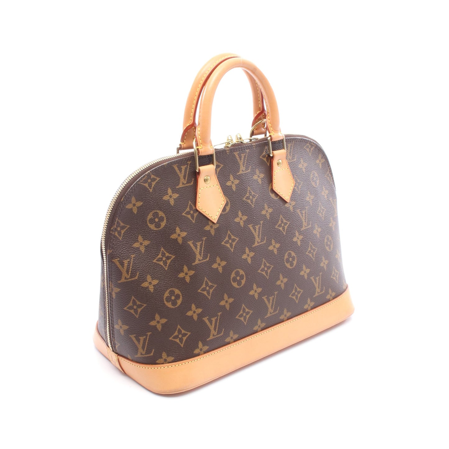 アルマPM モノグラム ハンドバッグ PVC レザー ブラウン ルイヴィトン バッグ LOUIS VUITTON