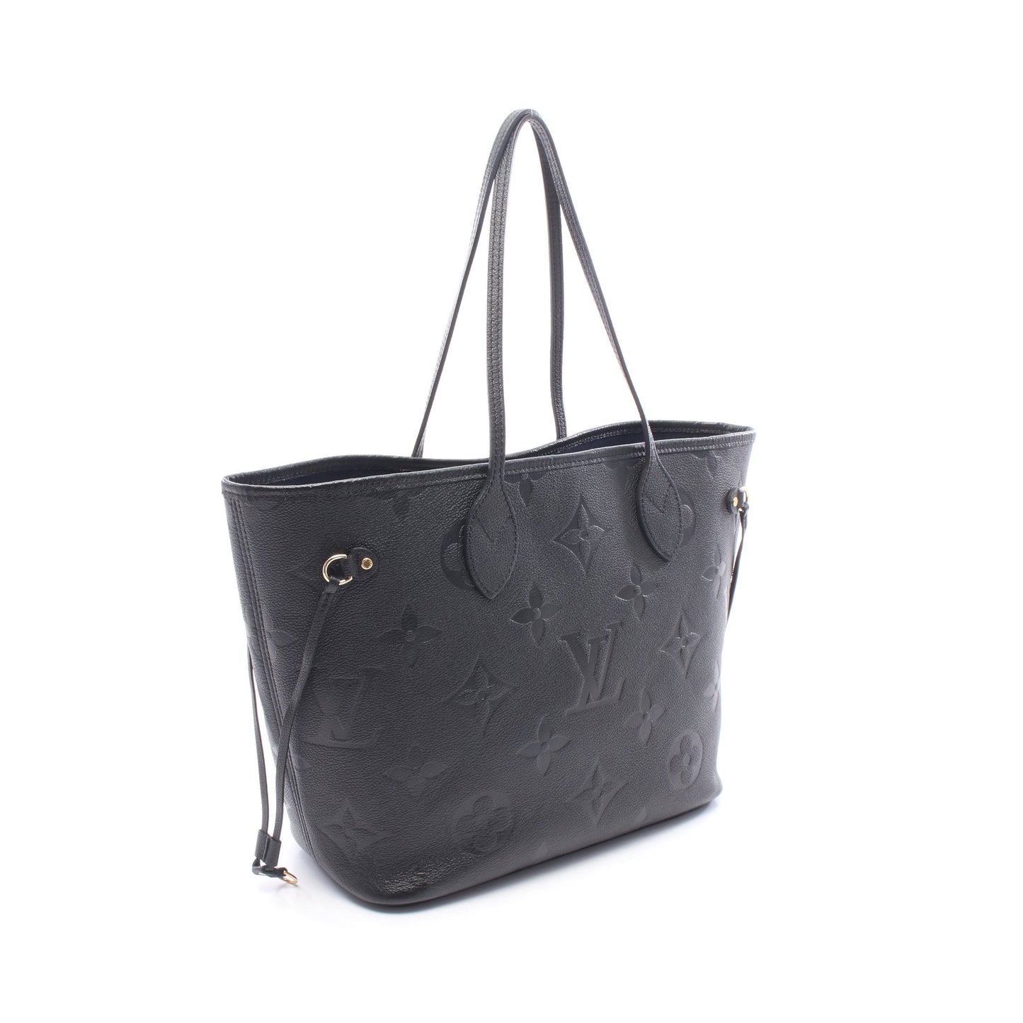 ネヴァーフルMM モノグラムアンプラント ノワール ショルダーバッグ トートバッグ レザー ブラック ルイヴィトン バッグ LOUIS VUITTON