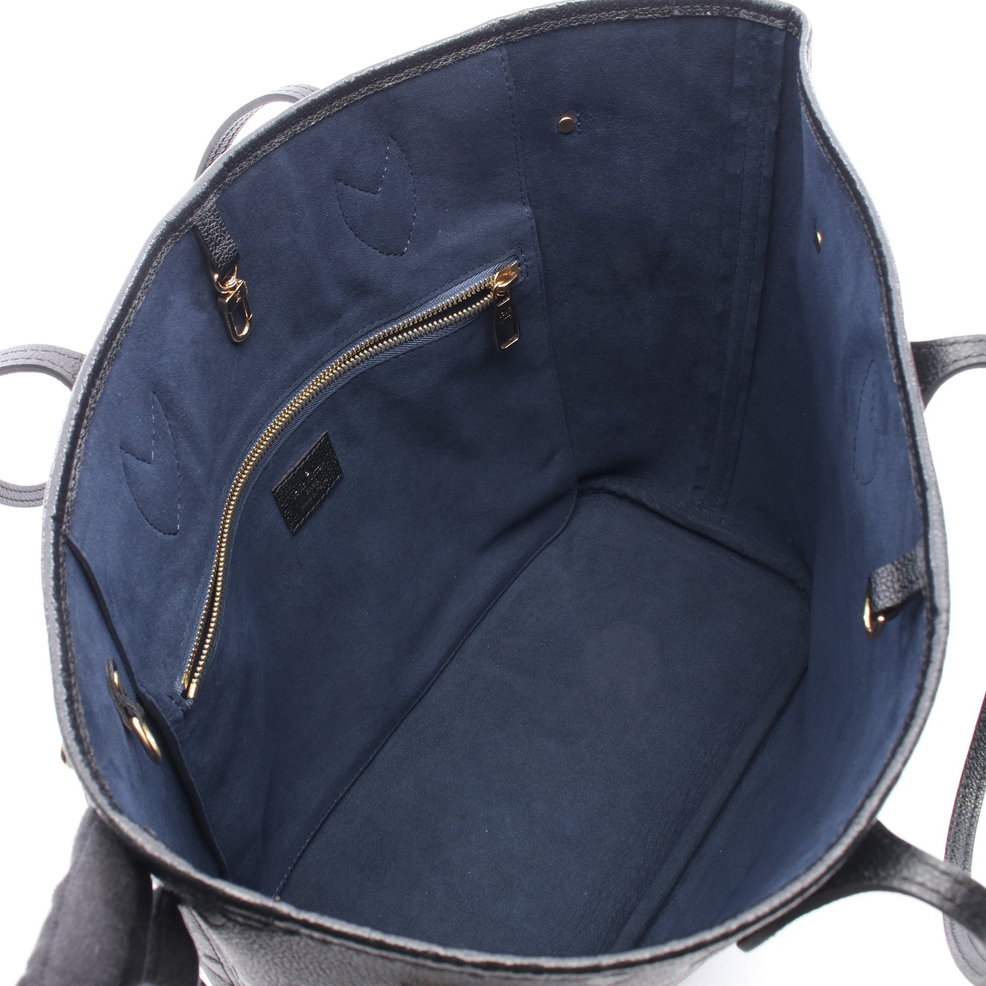 ネヴァーフルMM モノグラムアンプラント ノワール ショルダーバッグ トートバッグ レザー ブラック ルイヴィトン バッグ LOUIS VUITTON