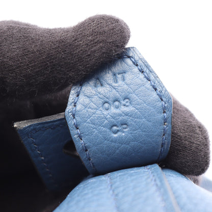 ボリード31 ブルーアガット 2WAY ハンドバッグ トリヨンクレマンス ブルー シルバー金具 A刻印 エルメス
