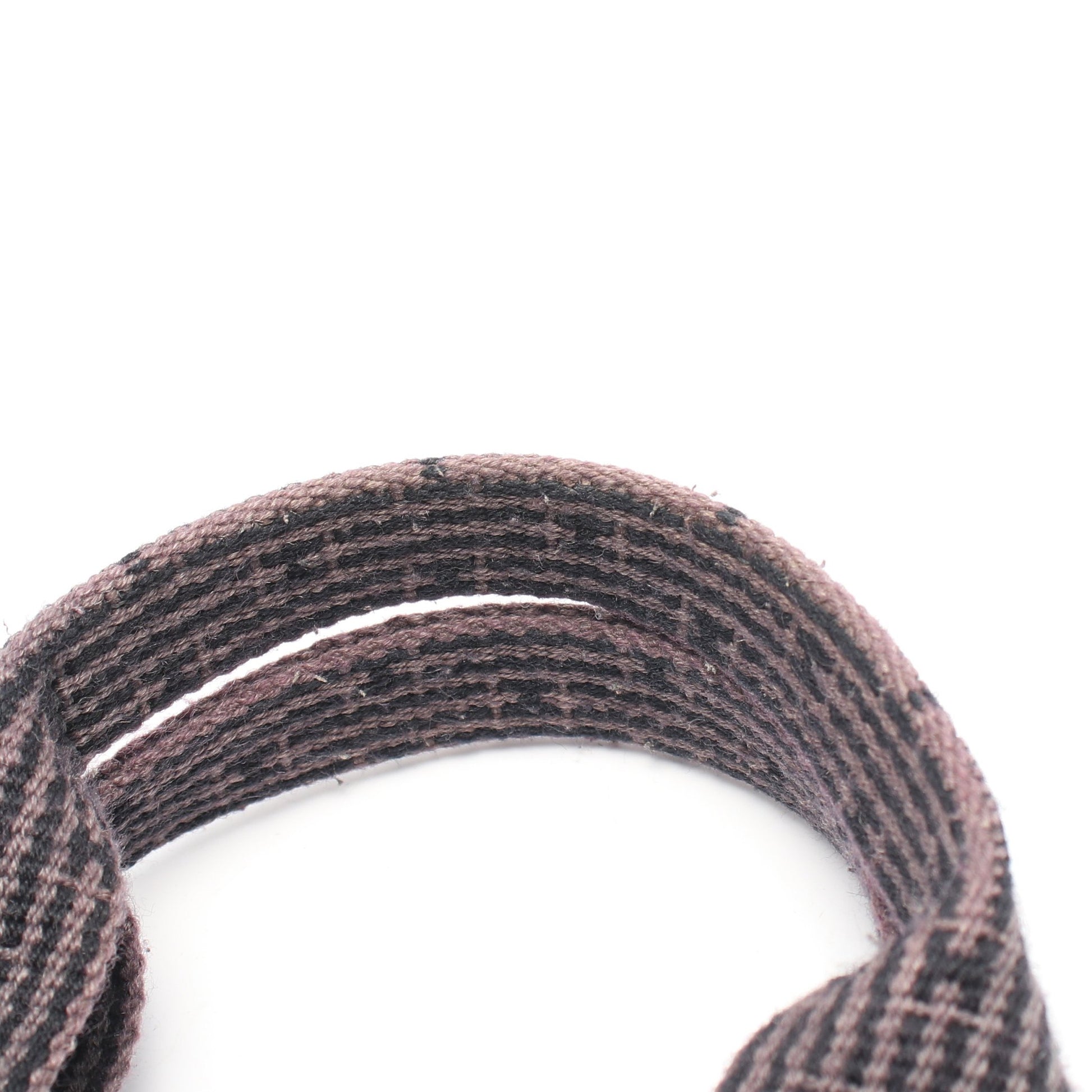エールラインPM ハンドバッグ トートバッグ ナイロンキャンバス グレー シルバー金具 エルメス バッグ HERMES