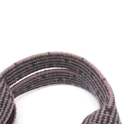 エールラインPM ハンドバッグ トートバッグ ナイロンキャンバス グレー シルバー金具 エルメス バッグ HERMES