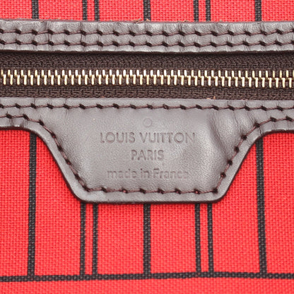 ネヴァーフルMM ダミエエベヌ スリーズ ショルダーバッグ トートバッグ PVC レザー ブラウン ルイヴィトン バッグ LOUIS VUITTON