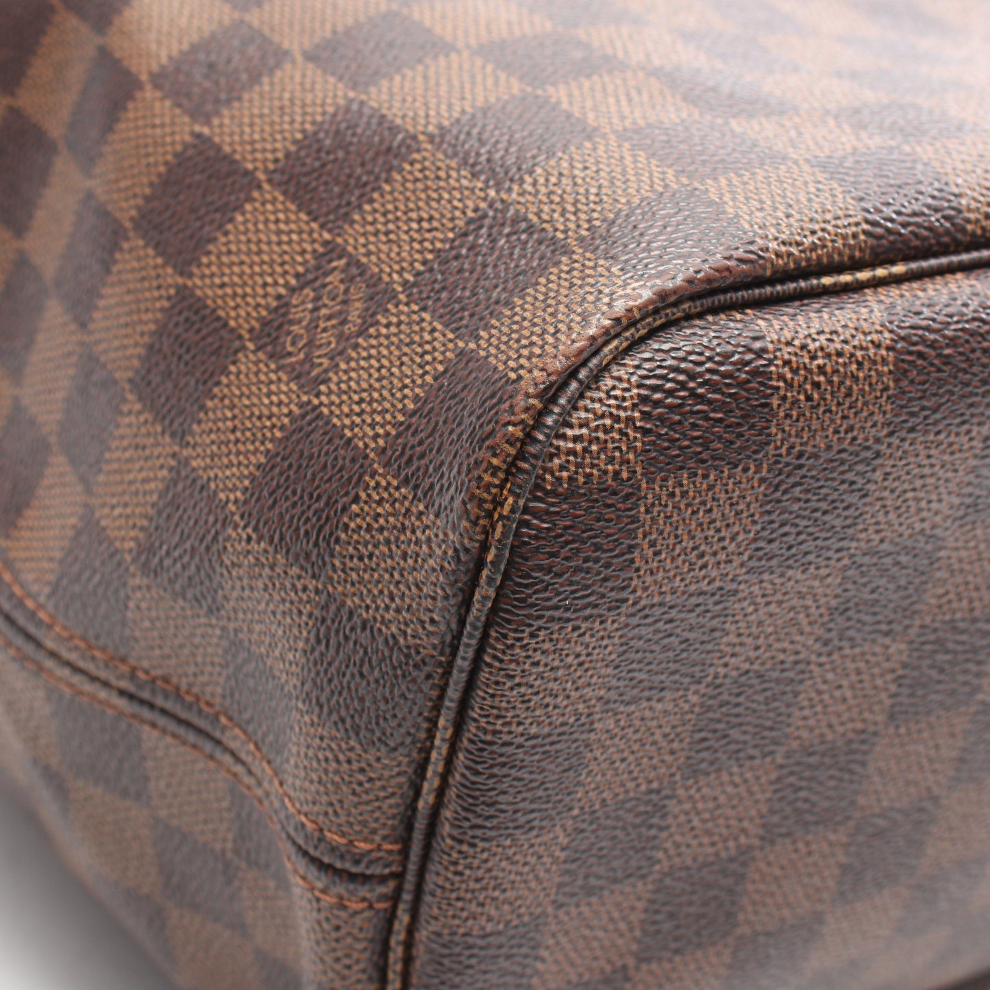 ネヴァーフルMM ダミエエベヌ スリーズ ショルダーバッグ トートバッグ PVC レザー ブラウン ルイヴィトン バッグ LOUIS VUITTON