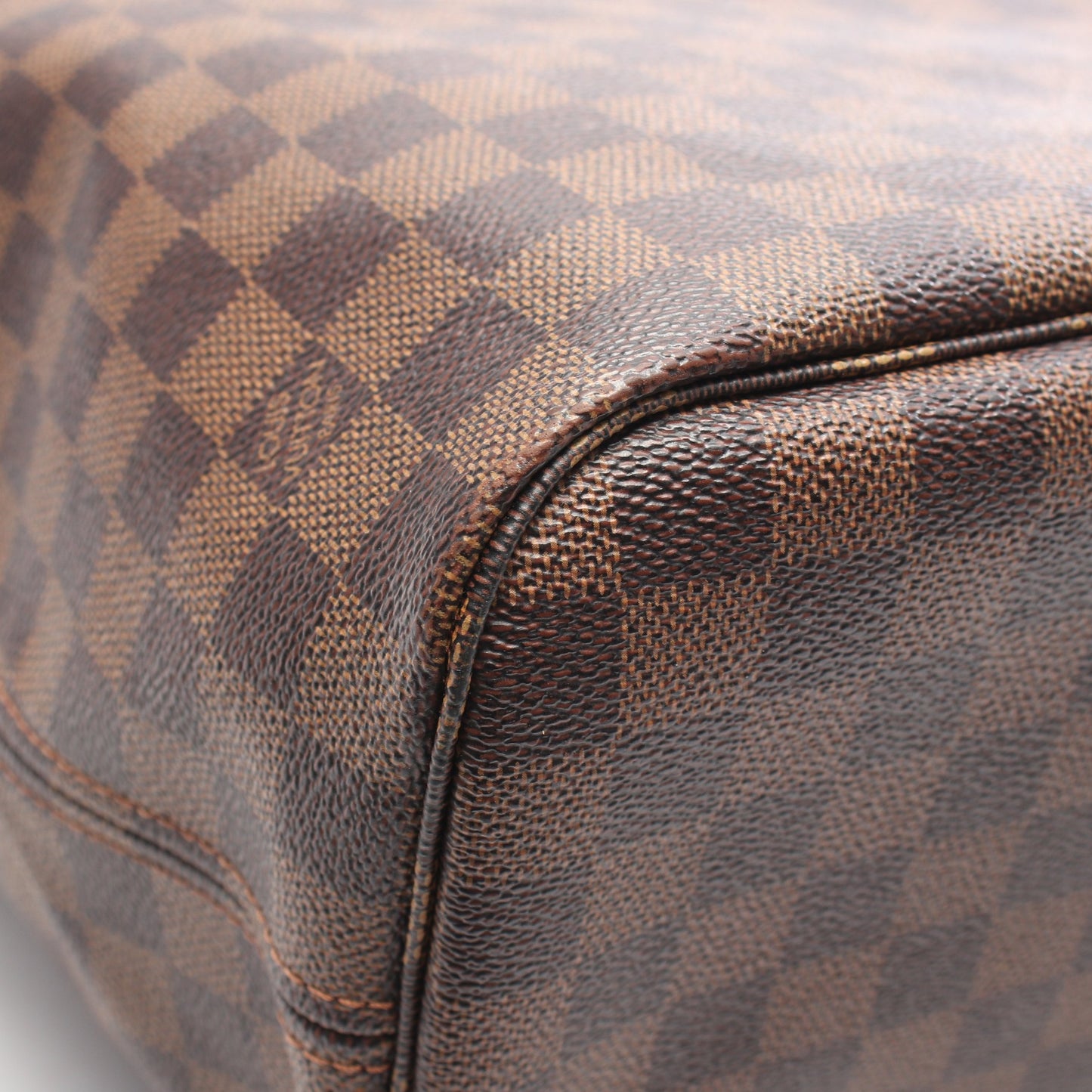 ネヴァーフルMM ダミエエベヌ スリーズ ショルダーバッグ トートバッグ PVC レザー ブラウン ルイヴィトン バッグ LOUIS VUITTON