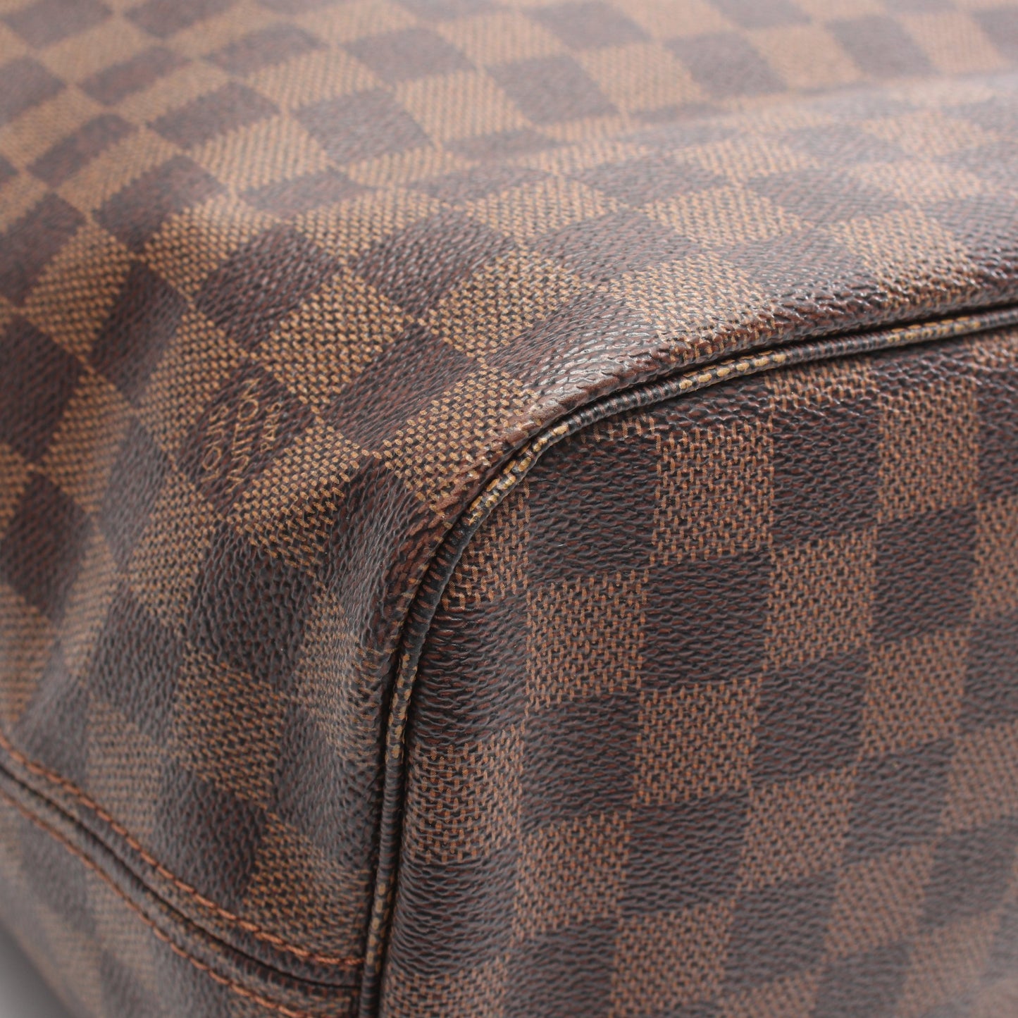 ネヴァーフルMM ダミエエベヌ スリーズ ショルダーバッグ トートバッグ PVC レザー ブラウン ルイヴィトン バッグ LOUIS VUITTON