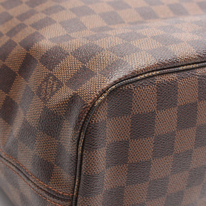 ネヴァーフルMM ダミエエベヌ スリーズ ショルダーバッグ トートバッグ PVC レザー ブラウン ルイヴィトン バッグ LOUIS VUITTON