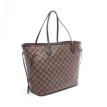 ネヴァーフルMM ダミエエベヌ スリーズ ショルダーバッグ トートバッグ PVC レザー ブラウン ルイヴィトン バッグ LOUIS VUITTON